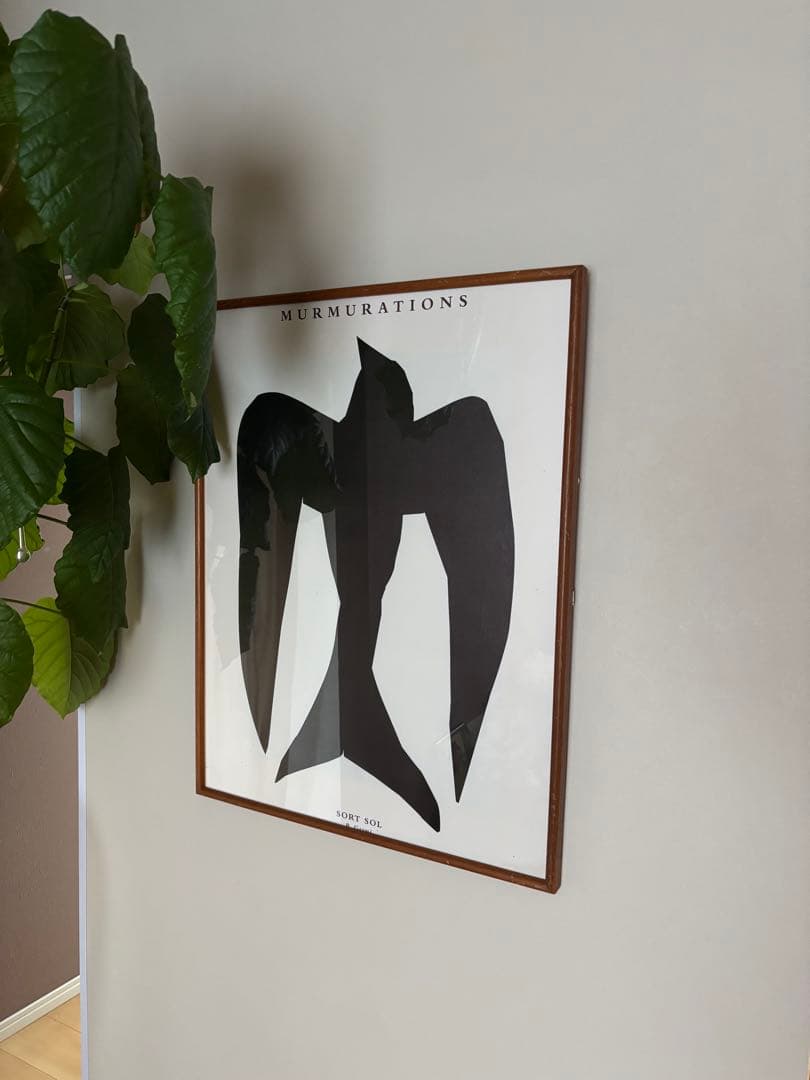 大きなインテリアアート　額絵　ポスター　額縁　検）ミナペルホネン　アクタス