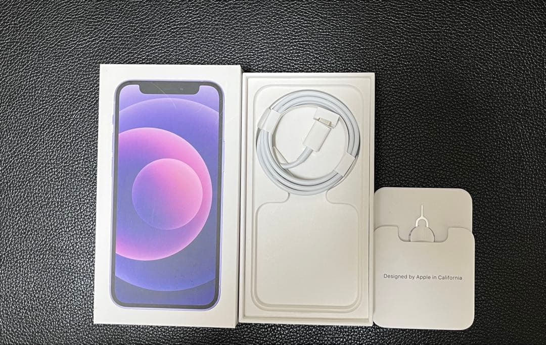 iPhone 12 mini パープル　本体