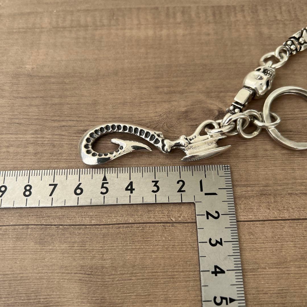 r*9様 SILVER 925 キーリング　キーチェーン　中古　ノーブランド