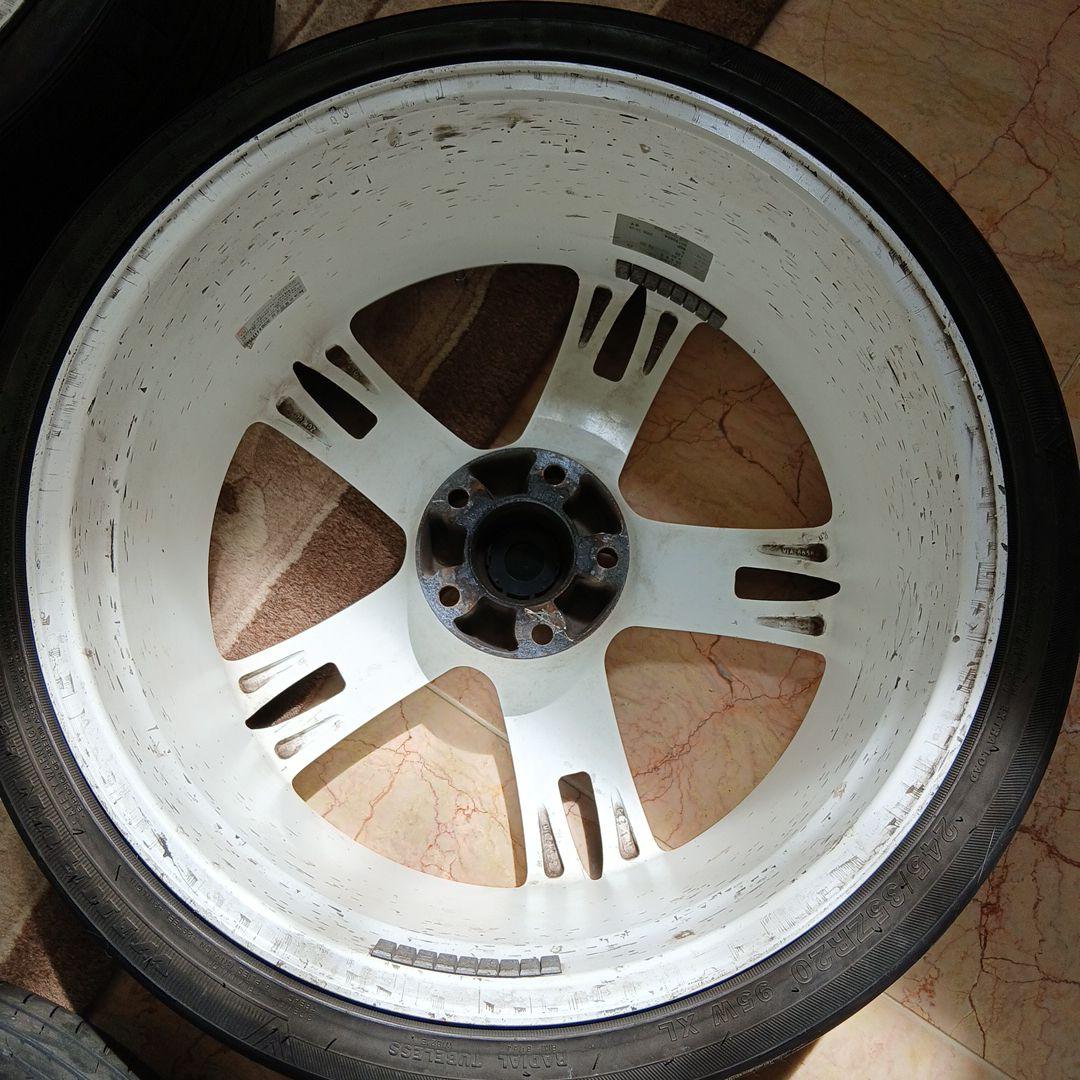 レクサスLS用、LUFTBAHN 20インチホイールセット、PCD120