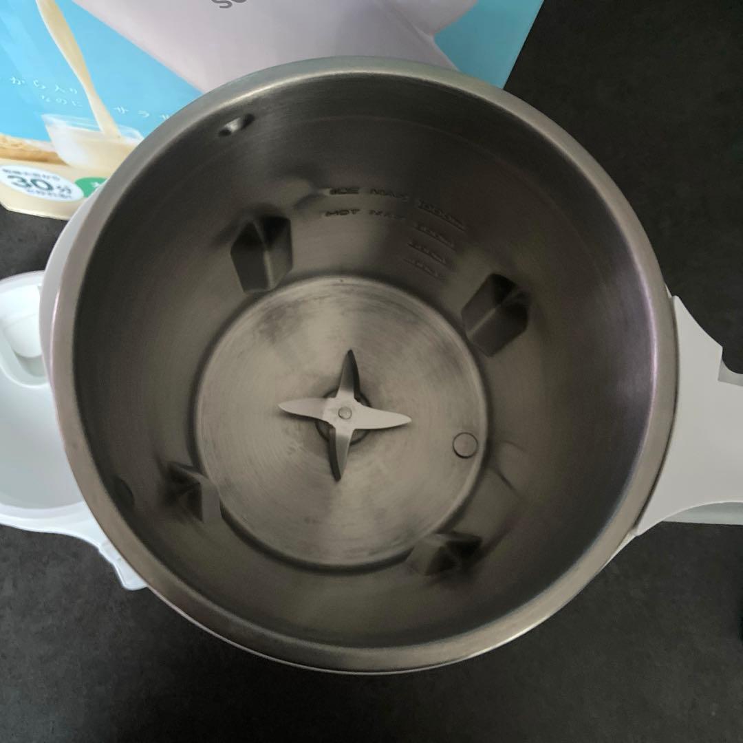 美品 ソイリッチ 完全豆乳メーカー 8月購入品