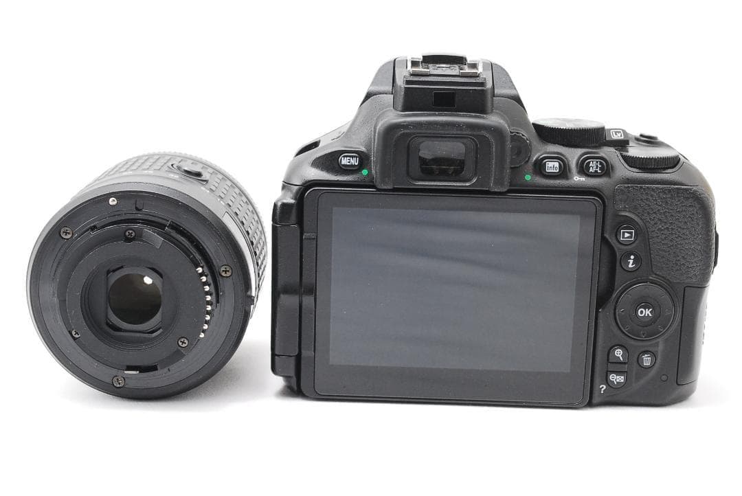 Nikon D5600 ダブルレンズ Wi-Fi搭載　スマホ転送　高画質　軽量