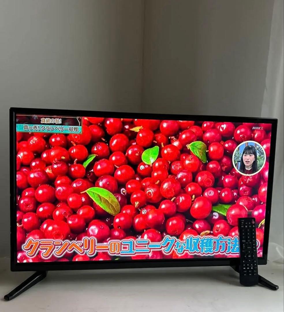 32型DVD再生機能付 Model D32TV液晶テレビ リモコン付き　21年製