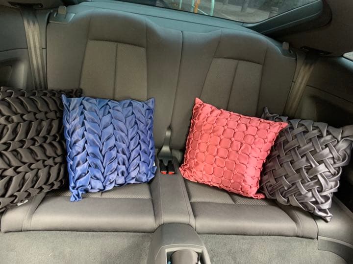 クッションカバー　【グレー】