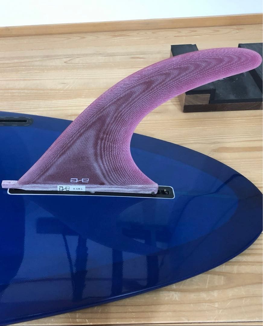 ガトヘロイ　gatoheroi シングルフィン　パープル