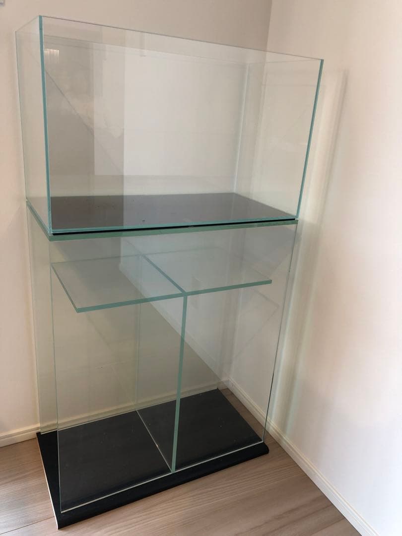 新品ADAキューブガーデン　ADAキューブキャビネット　高透明ガラス
