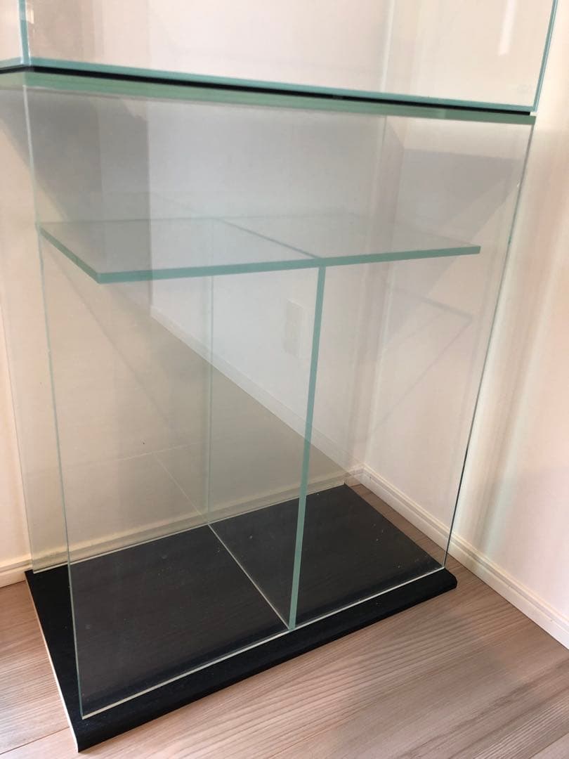 新品ADAキューブガーデン　ADAキューブキャビネット　高透明ガラス