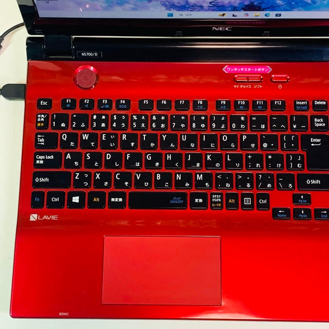 Core i7✨SSD1TB✨16GB✨FHD✨NEC✨オフィス✨ノートパソコン