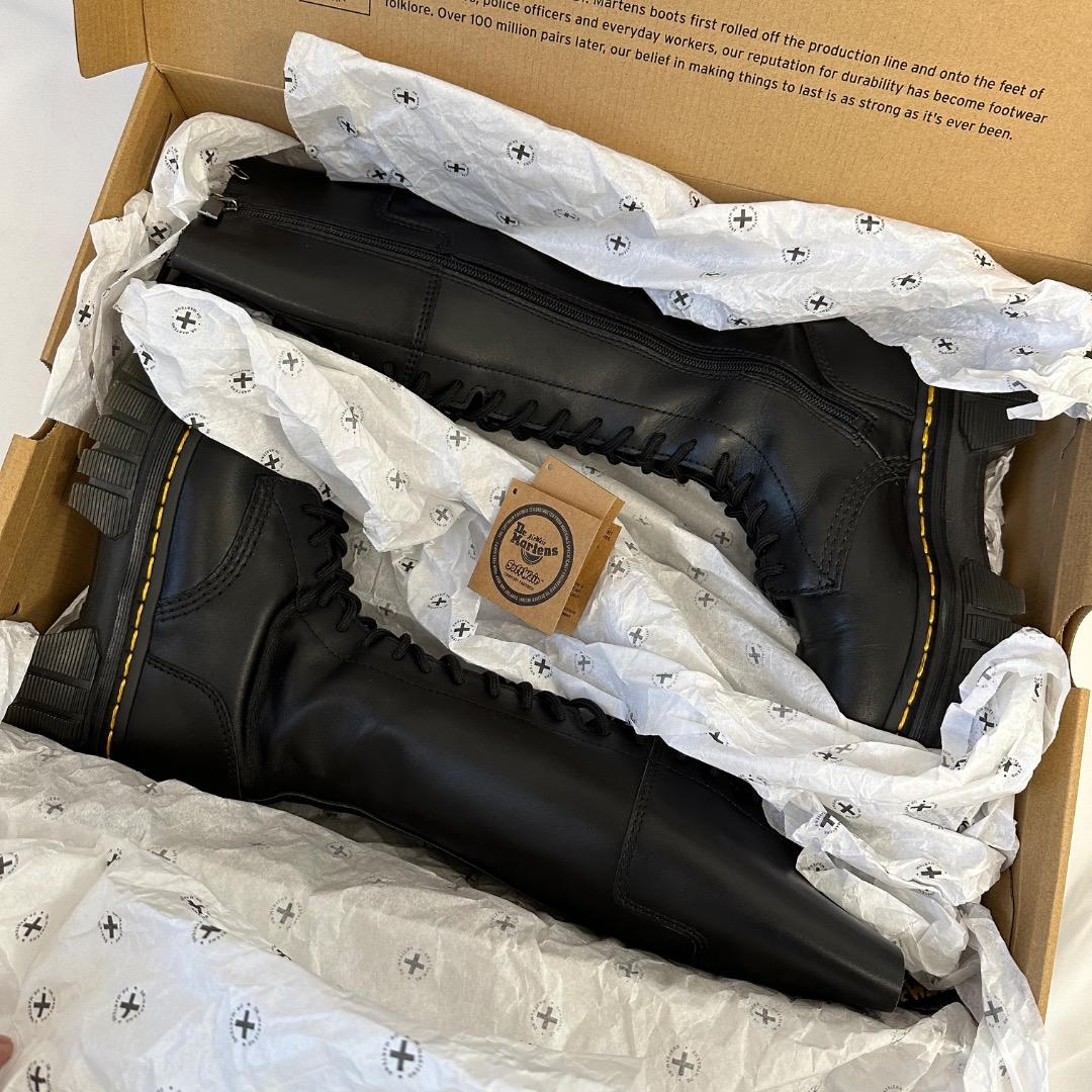 【mochi】ブーツ　ドクターマーチン　ロングブーツ