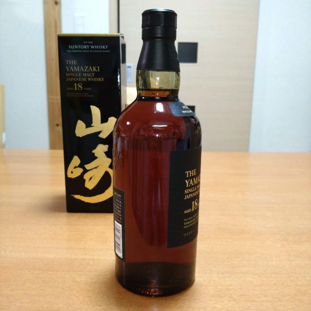◆サントリー◆山崎18年◆シングルモルトウイスキー◆箱付き◆700ml◆1本