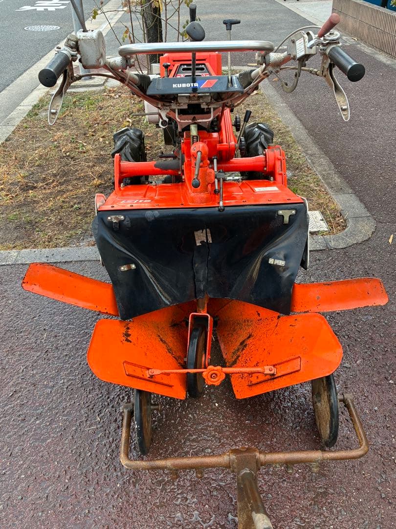 クボタ 耕運機K1-75 7.5馬力ディーゼル エンジン　動作確認済み