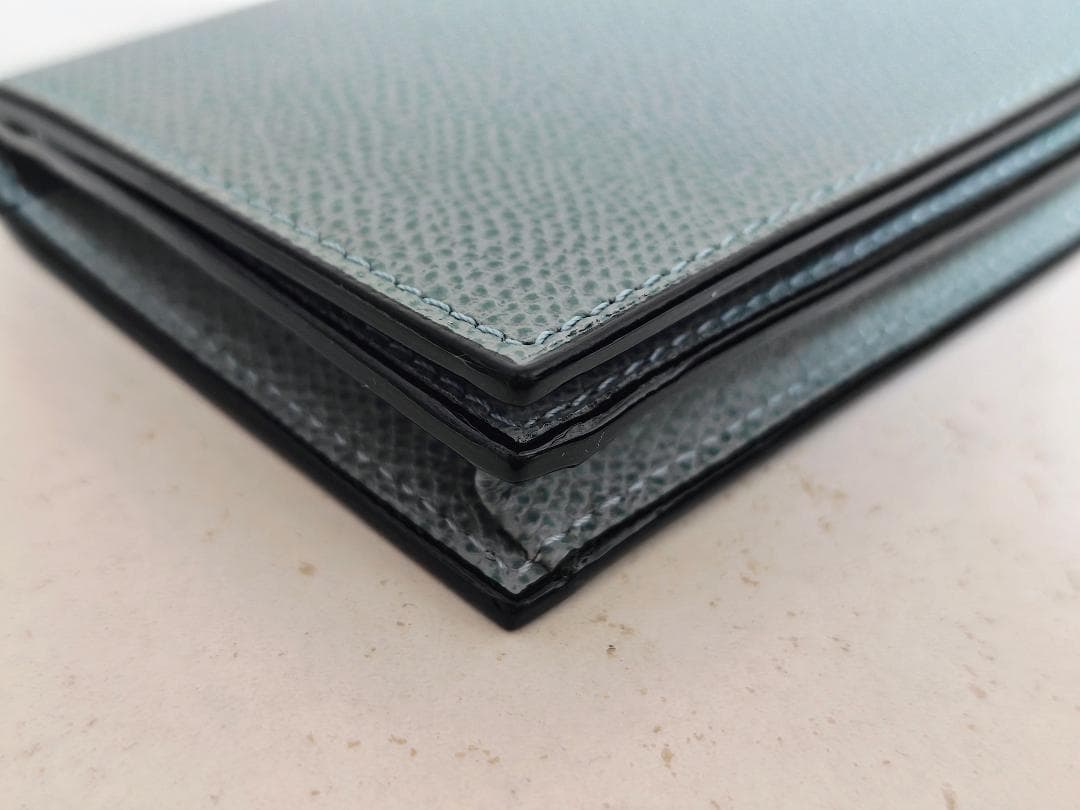 未使用品 ヴァレクストラ ソフトカーフスキン 名刺ケース カードケース