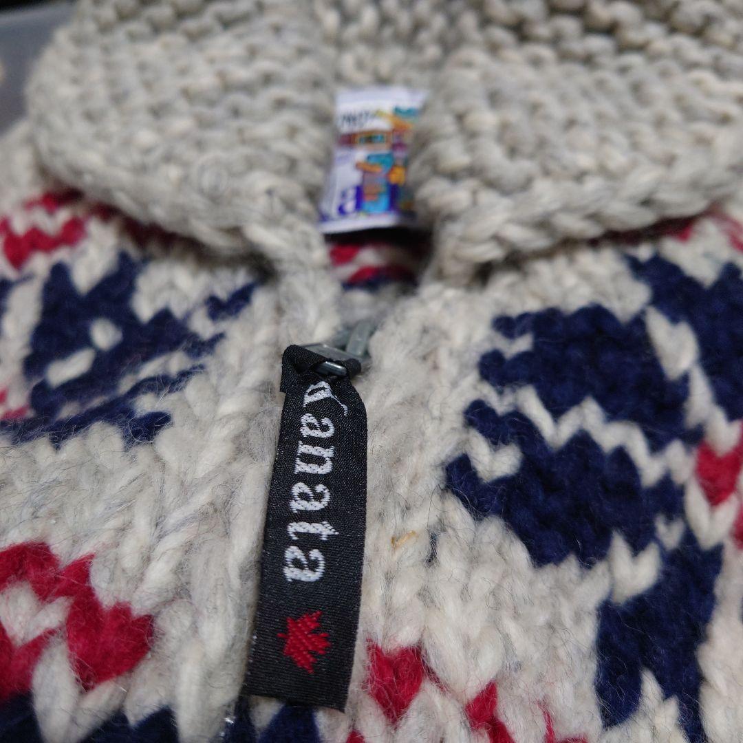 Kanata Hand Knit カウチンセーター 40サイズ　新品未使用☆