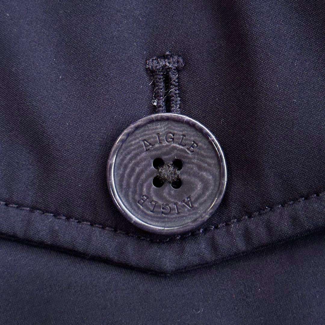 美品 エーグル 洗える ゴアテックス コート ジャケット キルティング 濃紺 L