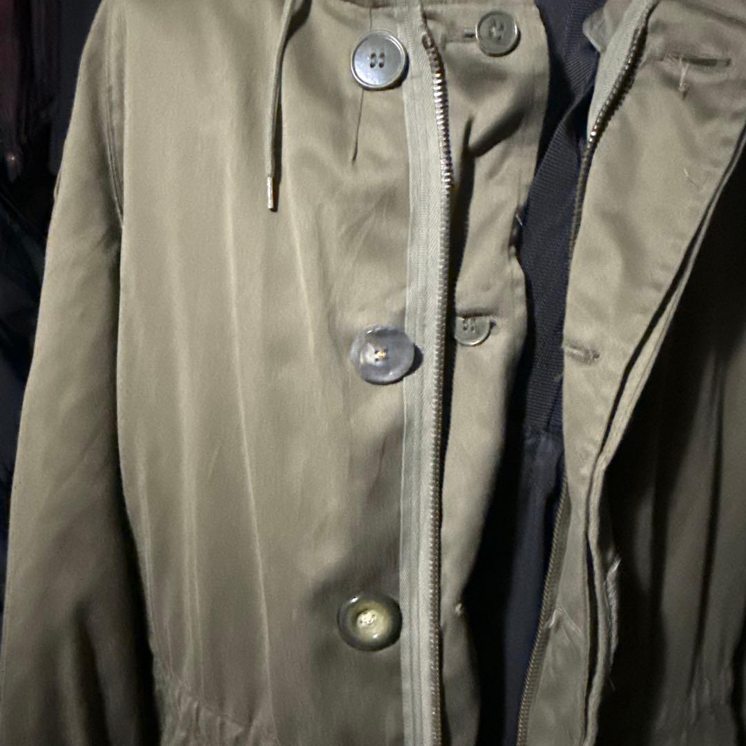 フランス軍　M64ミリタリーコート フード&ライナー付き 86C