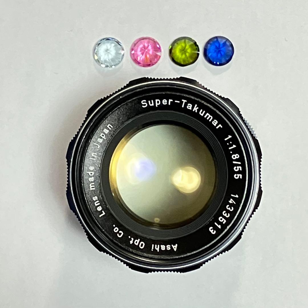 宝石レンズ Super Takumar 後期型　55mm f1.8 m
