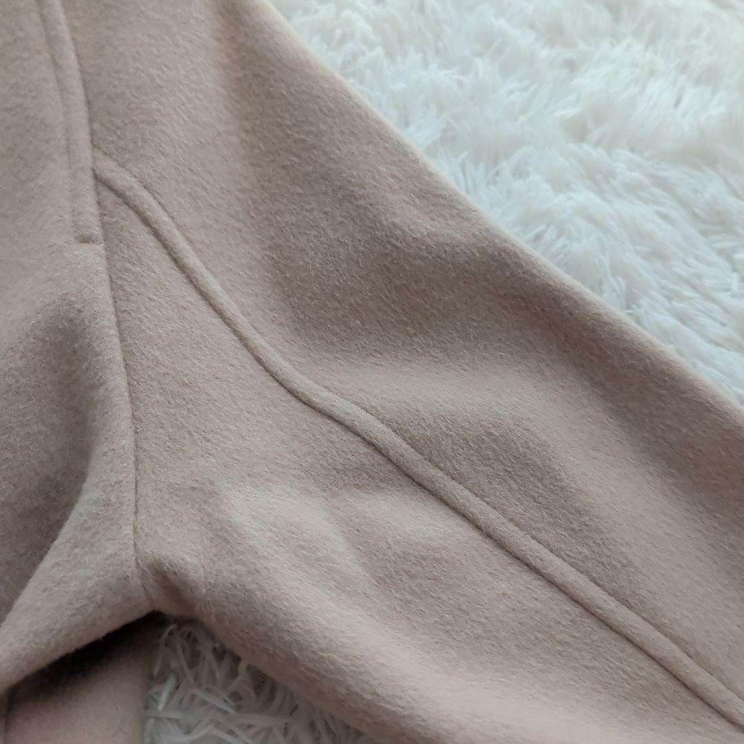 23AW ジャーナルスタンダード ウールアンゴラバルカラーミドルコート 38