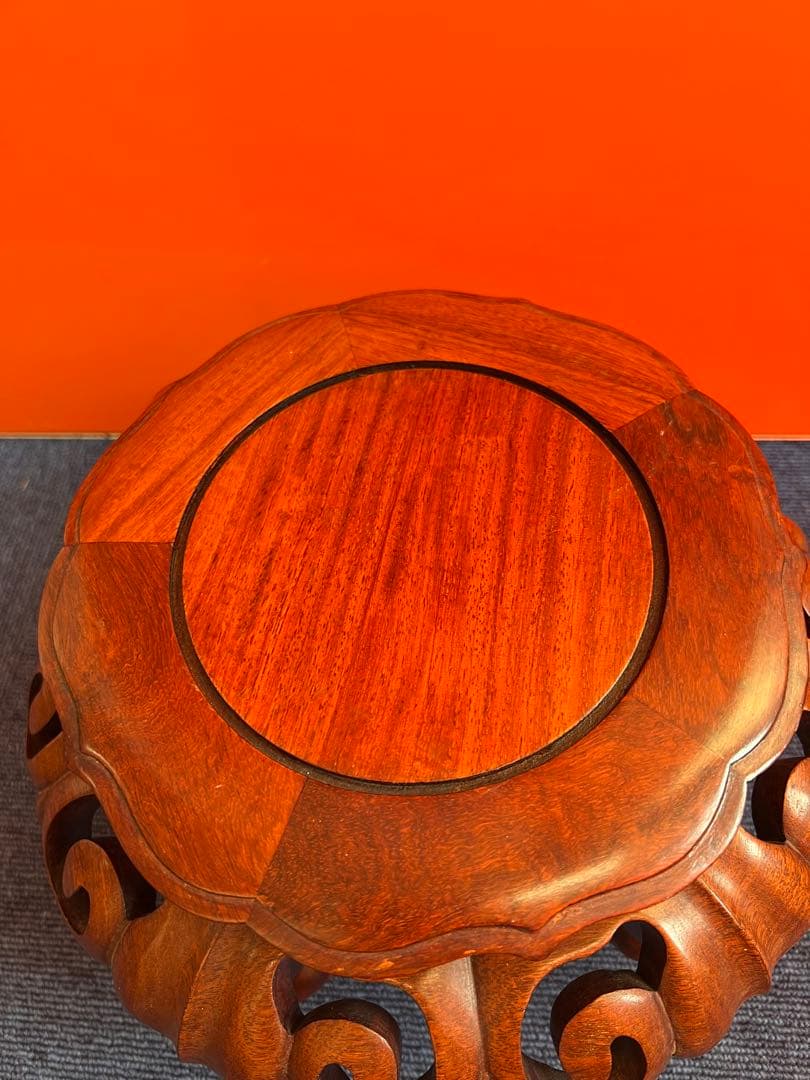 1049 唐木　花台　美品