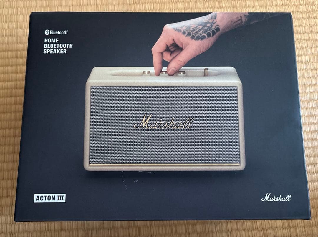 Marshall ACTON III スピーカー クリーム　元箱付き