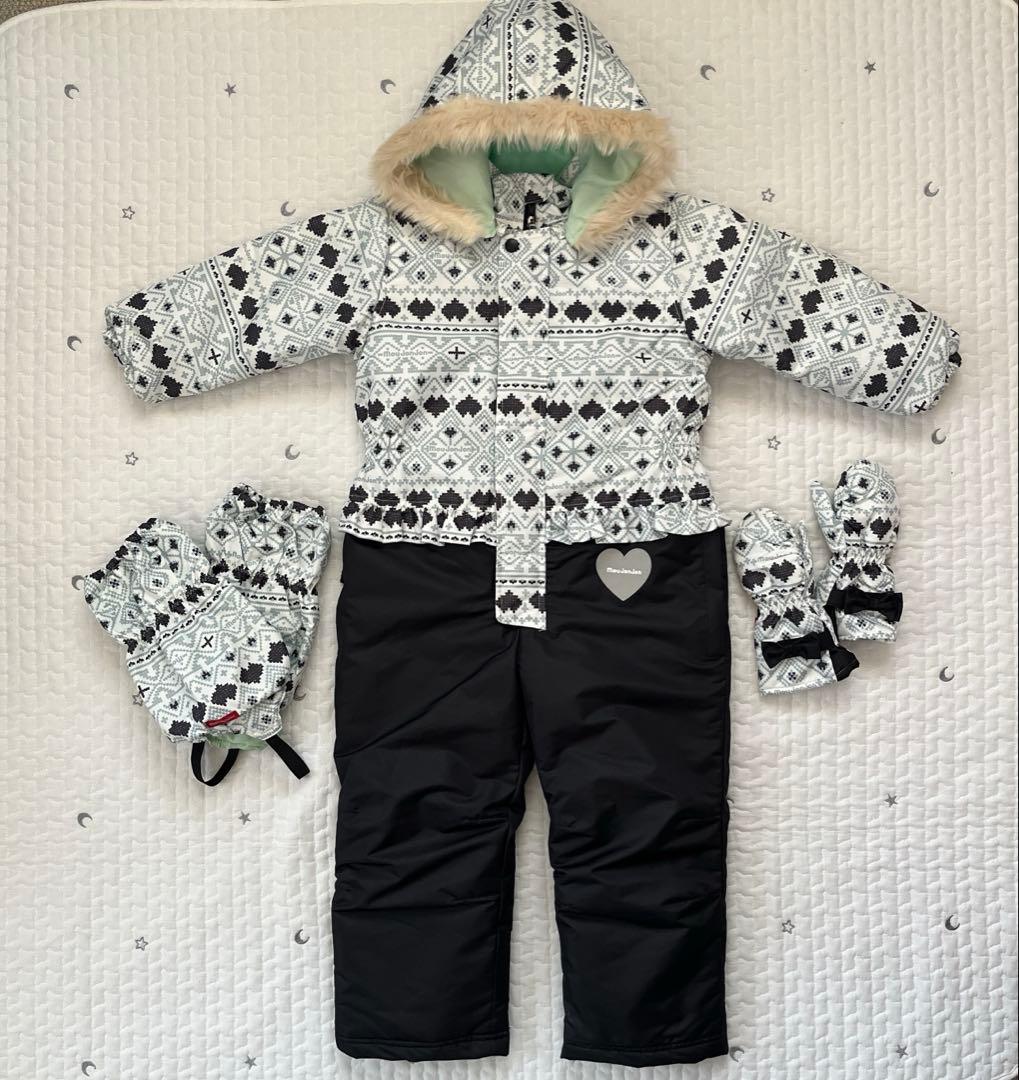 ☆専用☆ 短時間1度着用　スノーウェア　110