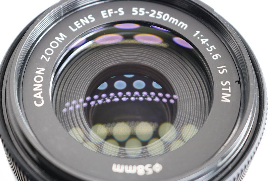 新品級 【Canon EF-S 55-250mm IS STM】 EFレンズ
