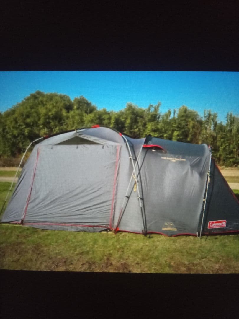 Coleman　タフスクリーン2ルーム　グレー色　ファミリーにオススメです