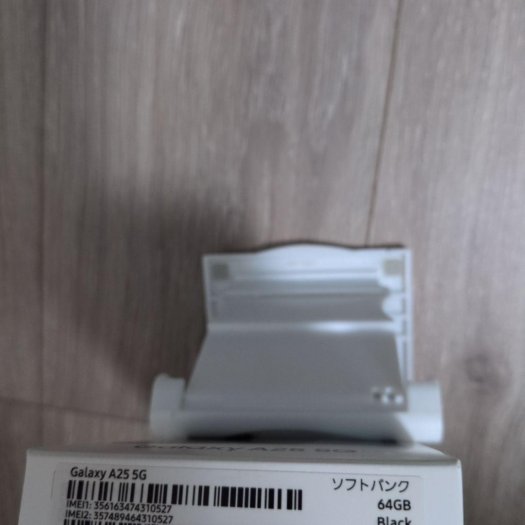 新品未使用SamsungGalaxy A25 5Gギャラクシー64GB黒ブラック