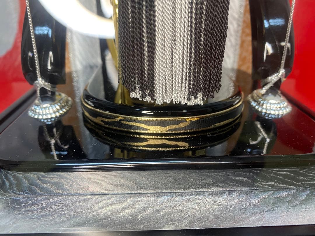 破魔弓　コンパクトガラスケース１０号・間口約２３×奥行約２２×高約３９㎝