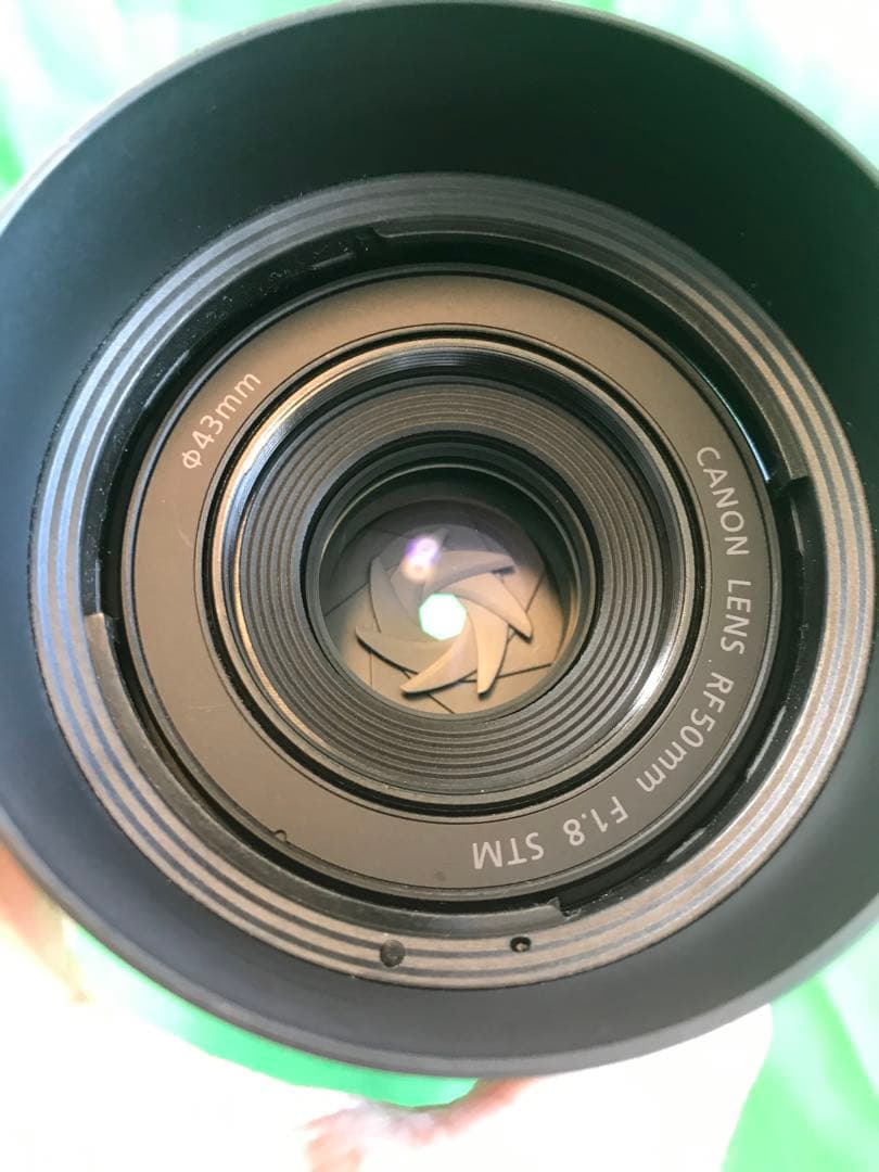 キヤノン　RF50mm f1.8 STM 専用フードES-65B