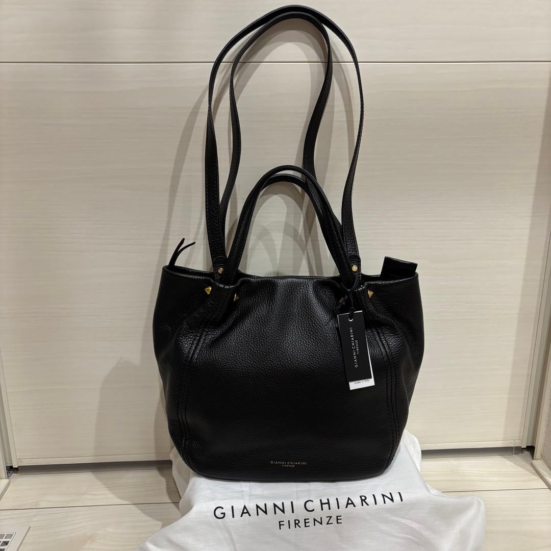 新品　GIANNI CHIARINI FIRENZE レザーバッグ