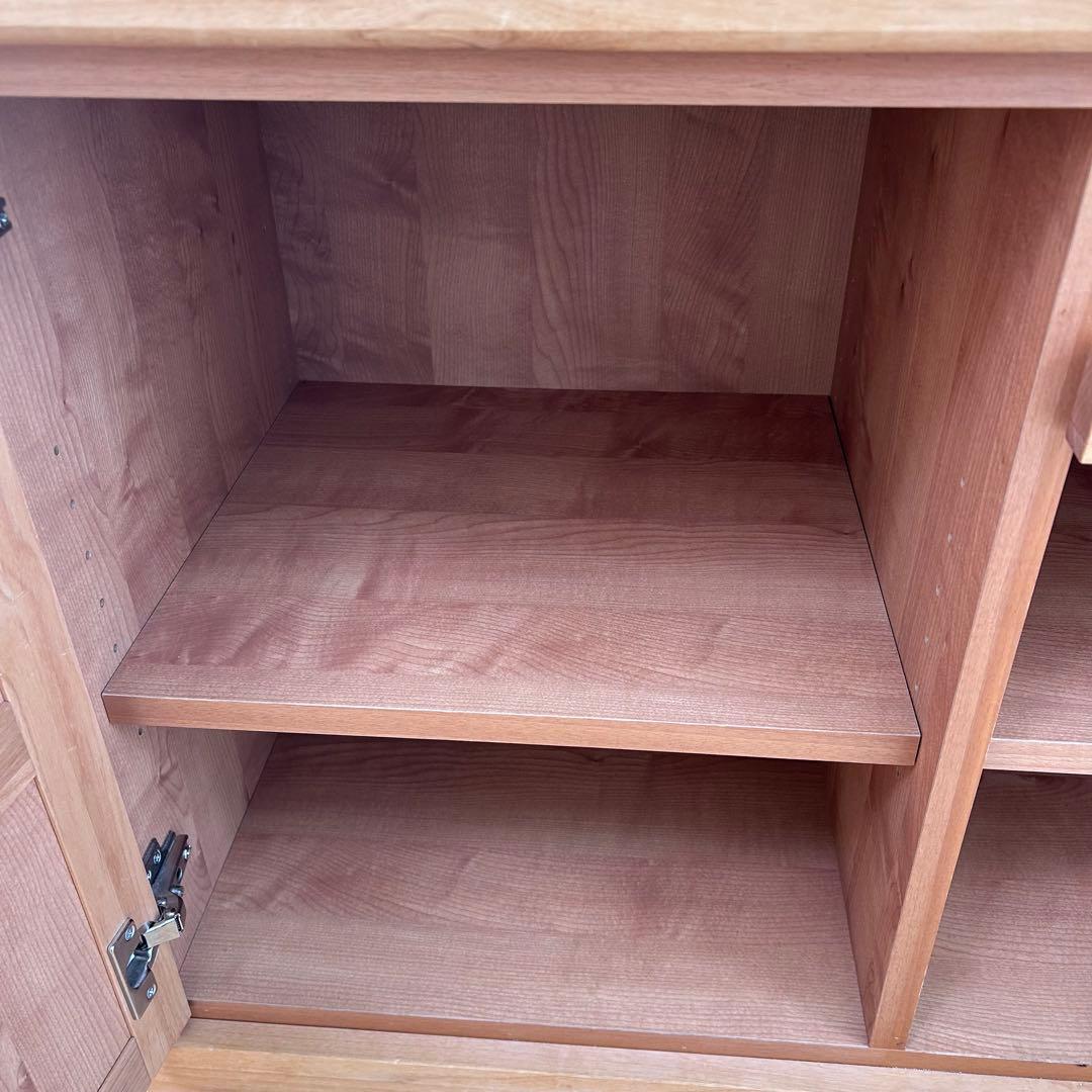 モモナチュラル　VIBO ヴィボ カップボード　キッチンカウンター　レンジ台