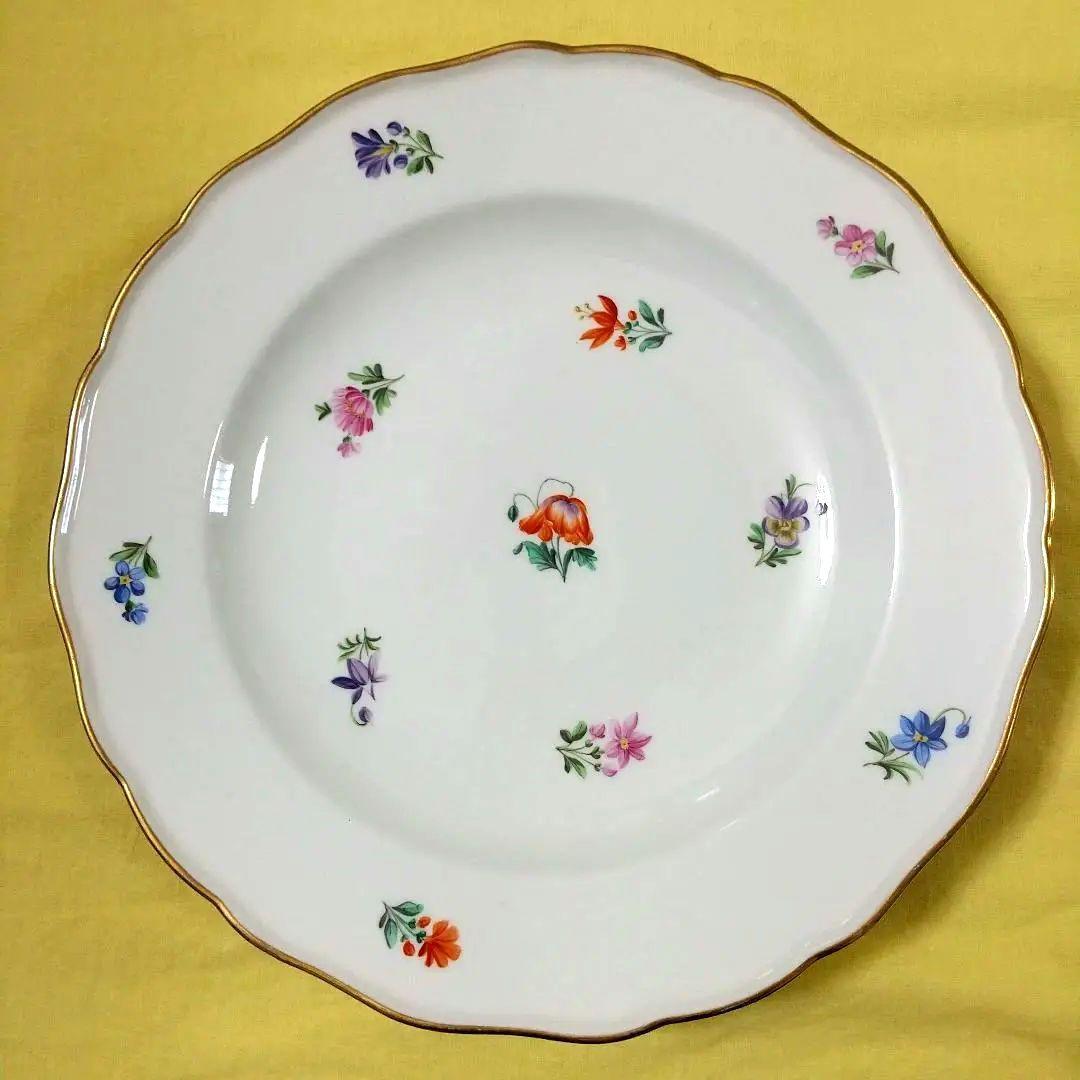 【未使用】マイセン プレート 散らし小花 24cm 6枚 保管BOX付