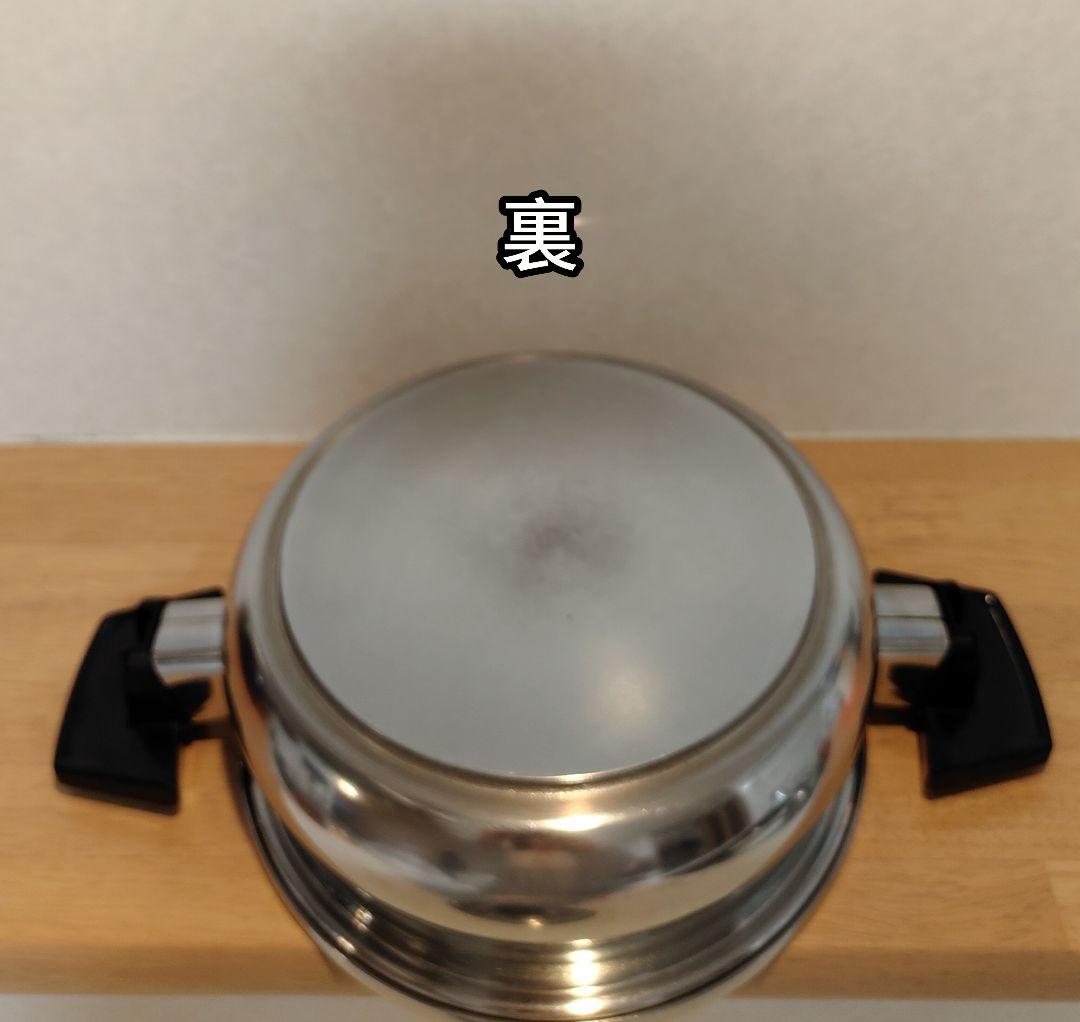 ロイヤルクイーン 2コート 蓋付き IH対応 両手鍋