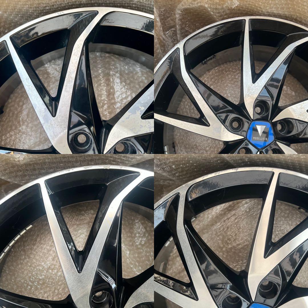 トヨタ プリウス モデリスタ ウイングダンサー8 純正OPホイール17インチ4本