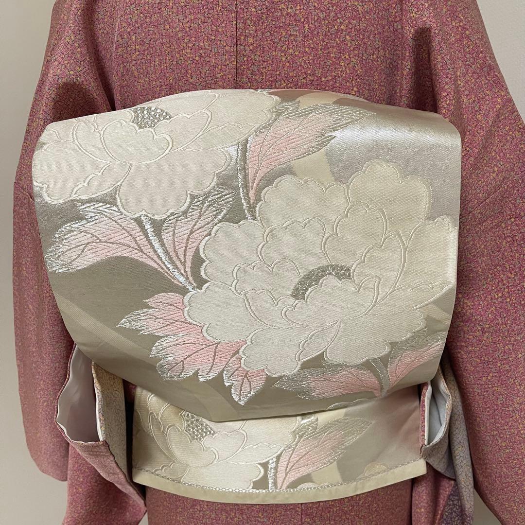 Y240 正絹 訪問着 作家物 フルセット 身丈157 裄丈68