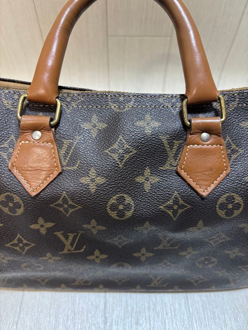 LOUIS VUITTON スピーディー ハンドバッグ モノグラム 鍵なし