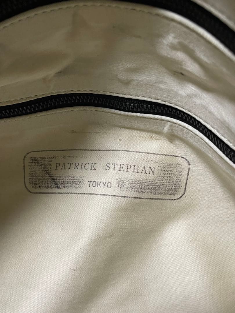 パトリックステファン 初期型 アトリエバッグ 馬革 黒 日本製