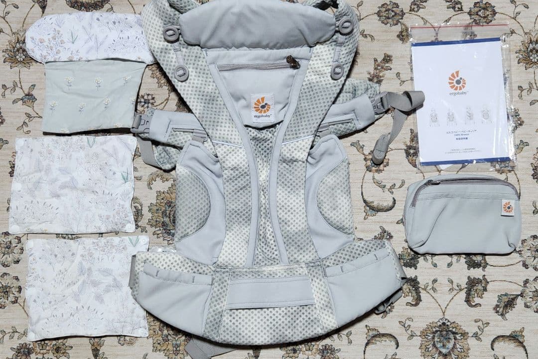 エルゴベビー OMNI Breezeタイダイグレー 抱っこひも