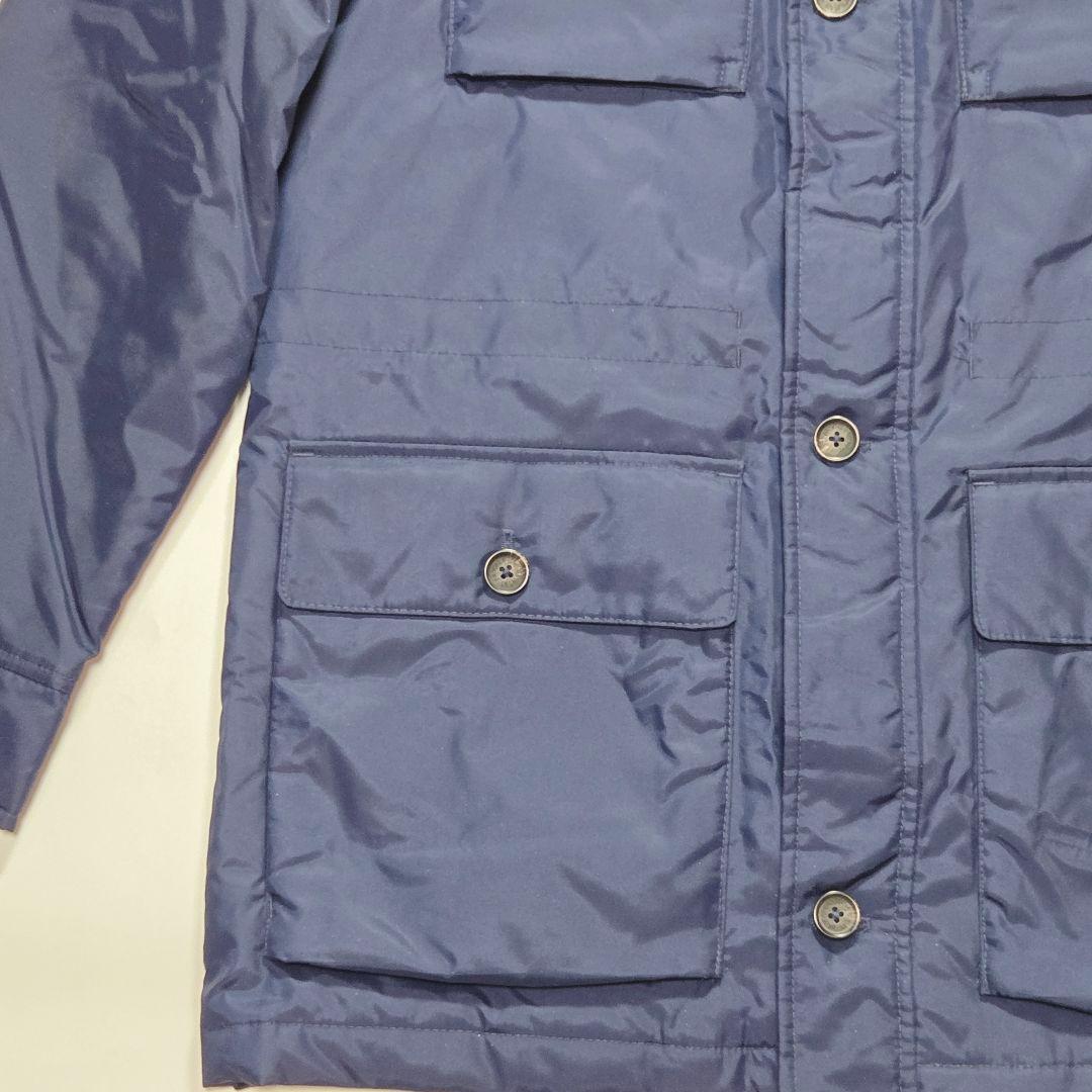 【美品】​ブルックスブラザーズ ナイロン サファリジャケット 中綿入り 紺 M