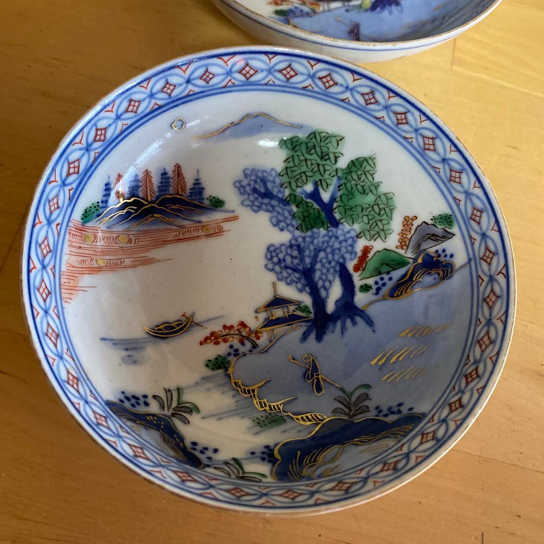 冨貴長春　古伊万里　20枚　昭和初期食器