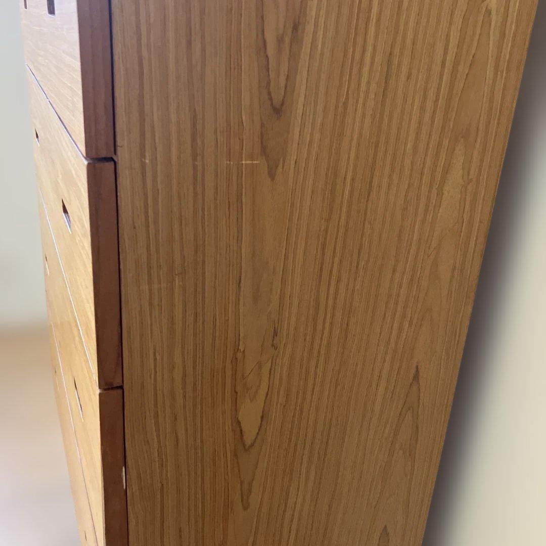 北欧スタイル　5段 チェスト タンス