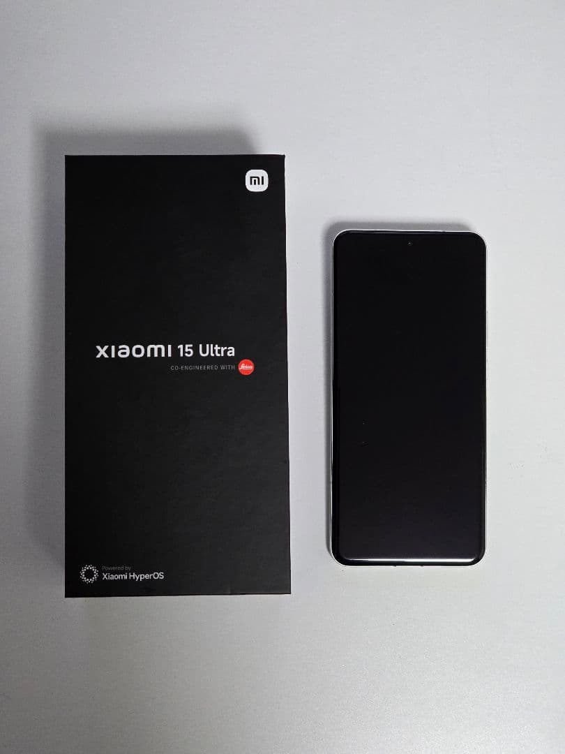 Xiaomi 15 Ultra 本体 512+16GBフォトグラフィーキット付き