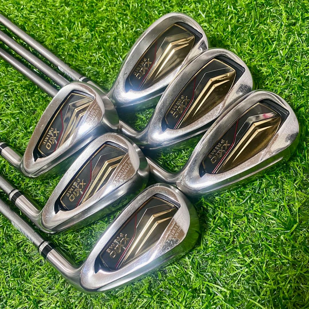 ゼクシオ プライム SP1200 アイアンセット 6本 R 右 クラブ メンズ