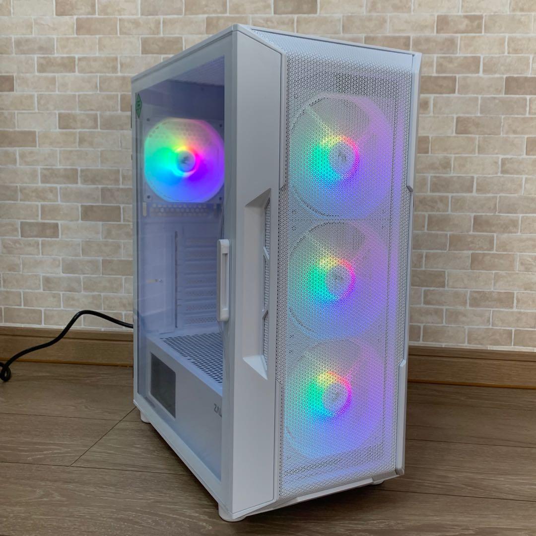 【格安】SSランクi7&GTX1660Ti搭載ゲーミングPCフルセットホワイト