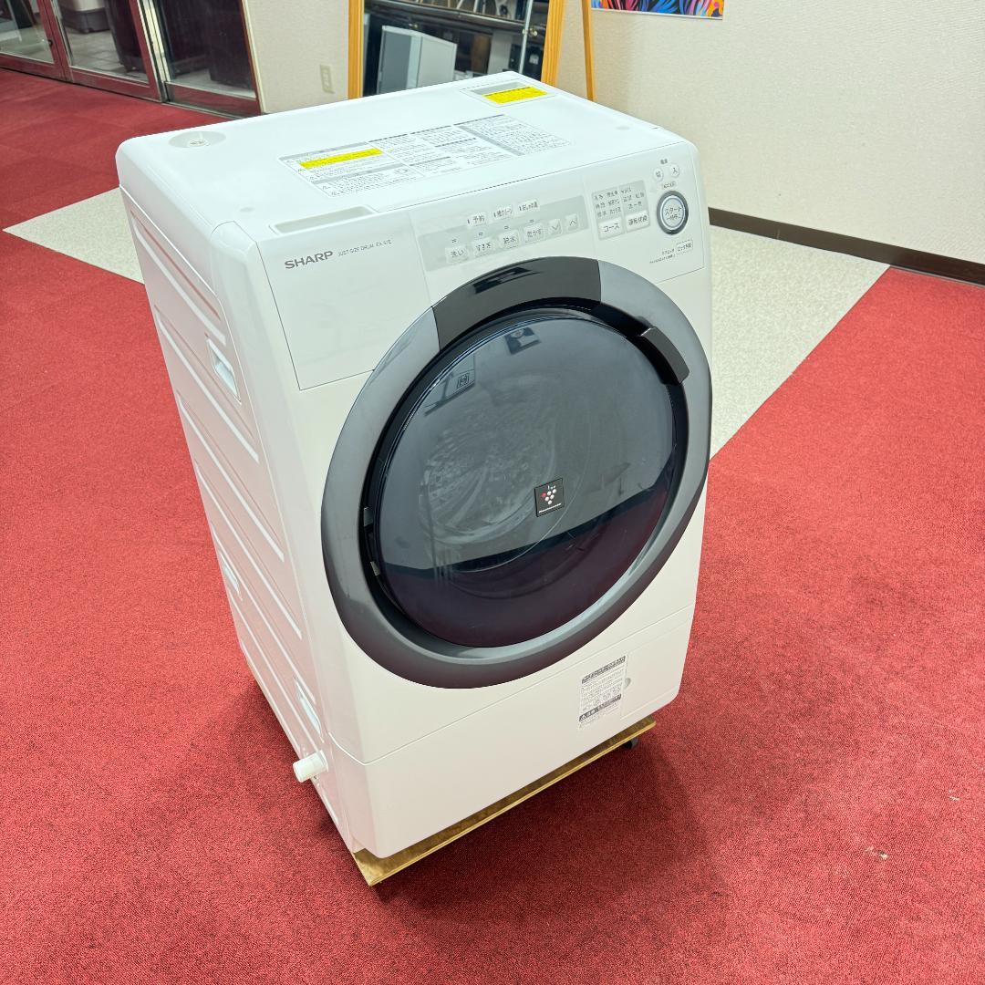 都内23区配送無料　美品シャープドラム式洗濯乾燥機2018年製　7/3.5㎏