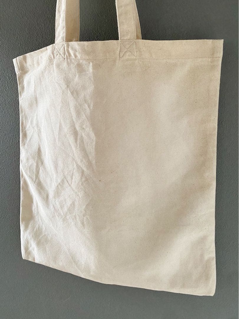 古着 ビンテージ エコバッグ 厚手 生地 袋 巾着 デッドストック 美品