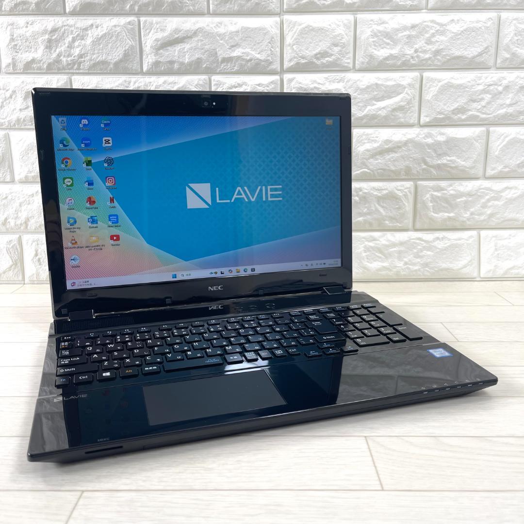 NEC i7 高速SSD500 メモリ8G Windows11 ノートパソコン