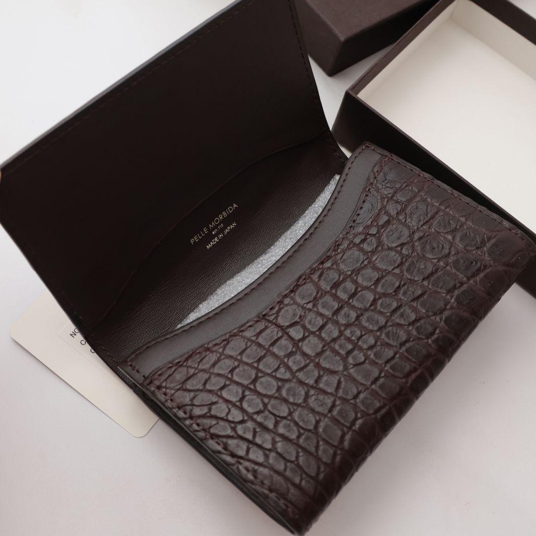 未使用 PELLE MORBIDA ペッレモルビダ 名刺入れ カードケース