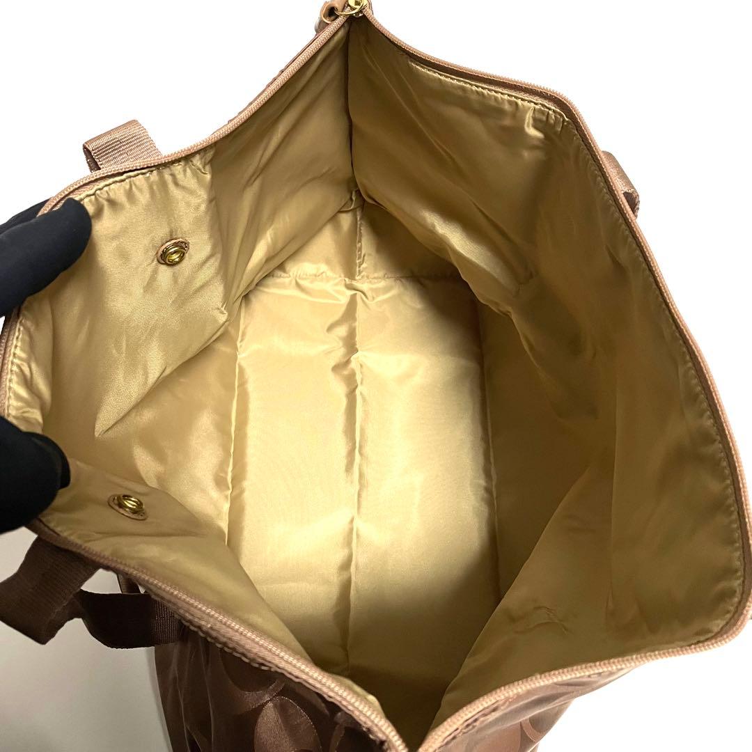 ✨新品未使用✨COACH 折りたたみエコバッグ トートバッグ ポーチ付き