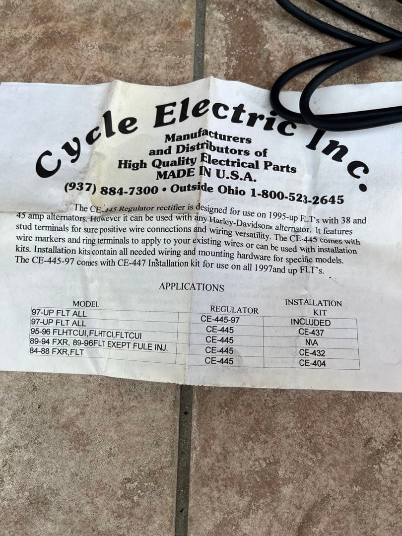 ハーレー　harley レギュレーター FL ツーリング ツアラーモデル